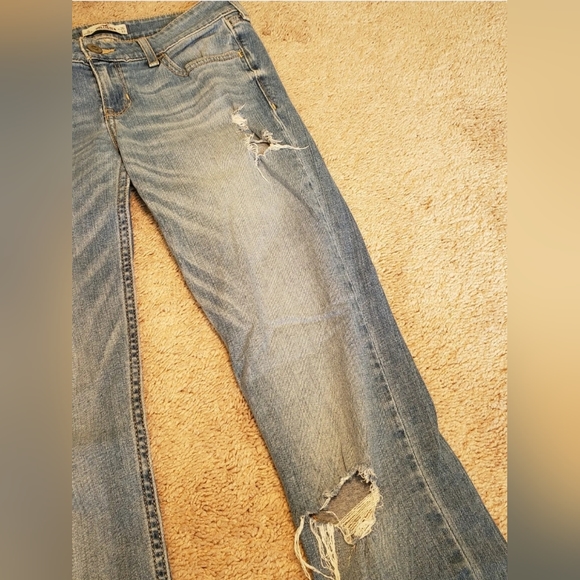 ❤️ HOLLISTER  JUNIORS DISTRESSED SKINNY JEANS 3L W 26 L 33 ❤️ - Picture 4 of 12